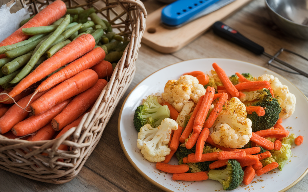 temps-cuisson-legumes-surgeles-airfryer