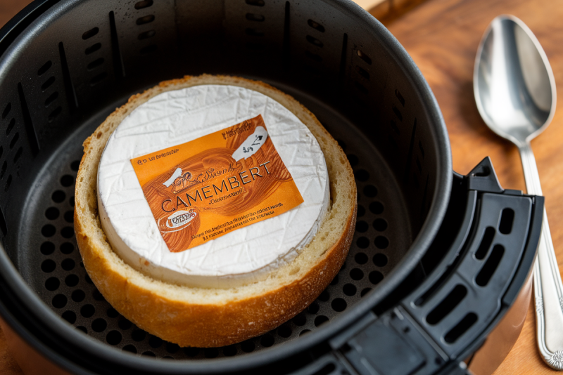 camembert-air-fryer-preparation-fondant-delicieux
