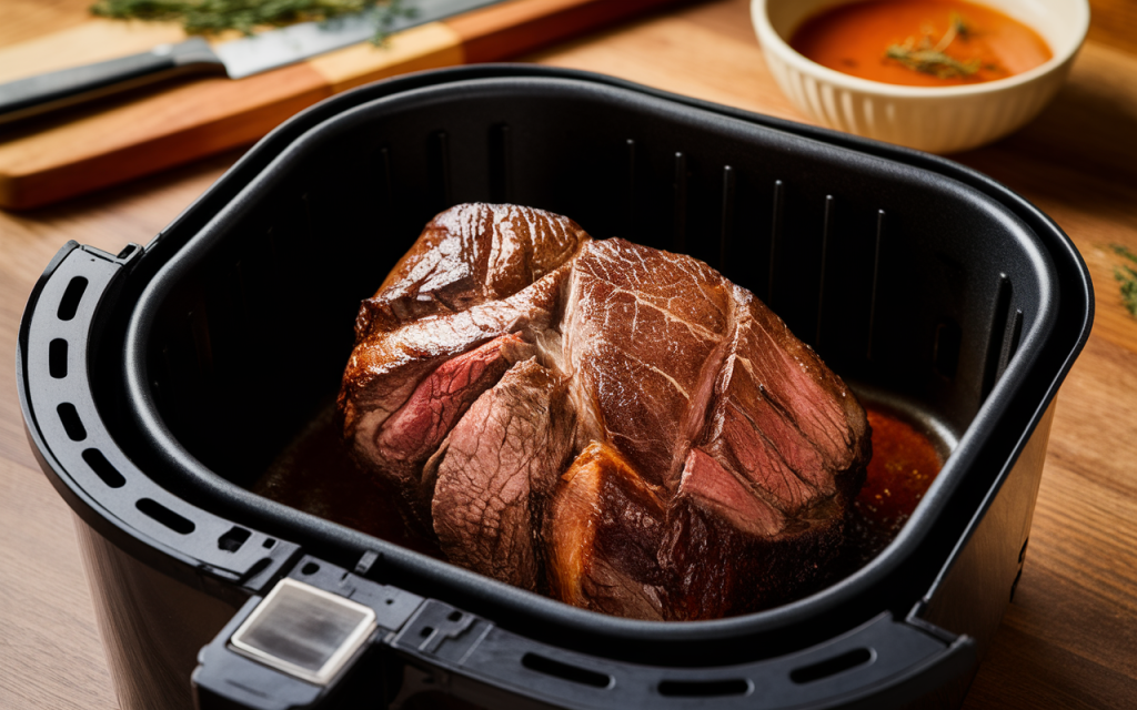temps-cuisson-roti-veau-air-fryer