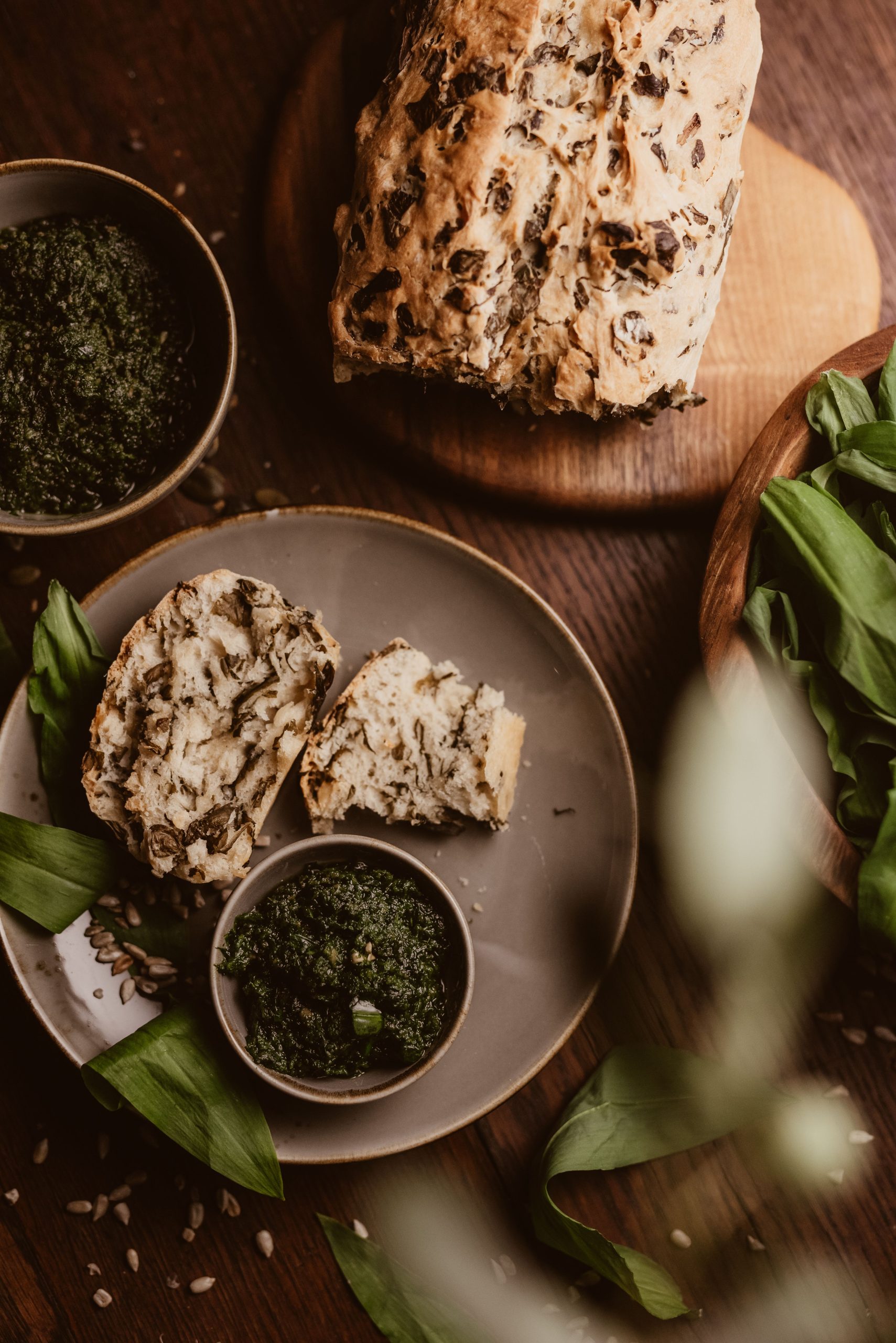 Comment préparer un pesto ail des ours