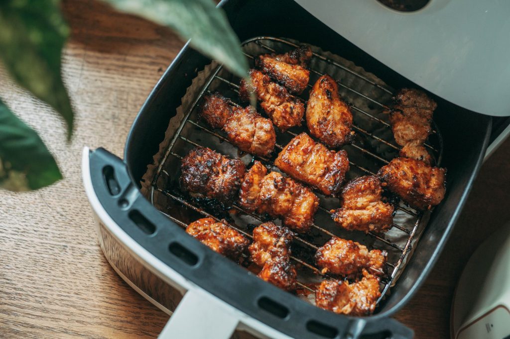 Poulet croustillant cuit a l'air fryer