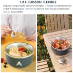 Aewhale Air fryer portable 3,8 L, vue 4, en miniature