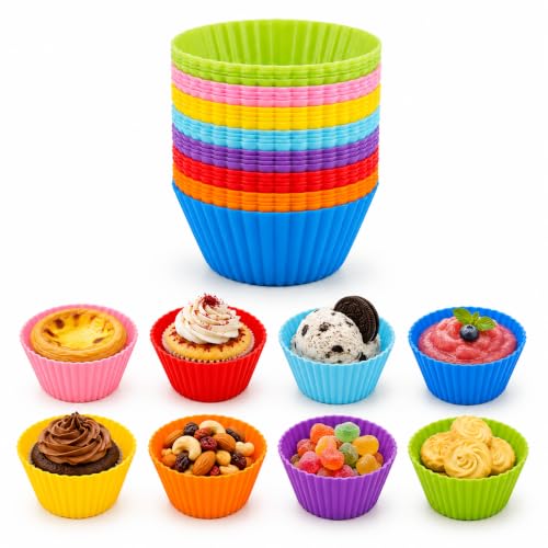 Caissettes à muffins en silicone (40), vue 1