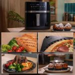 Cecotec Cecofry&Grill Duoheat 8000, vue 3, en miniature