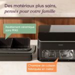 COSORI Air Fryer 10L Twinfry, vue 3, en miniature