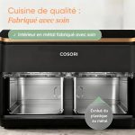 Cosori R903 double panier 8,5 L, vue 3, en miniature