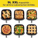 Dewelling Air fryer XXL 9 L, vue 2, en miniature