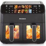 Draixcor Air fryer double panier 9 L, vue 1, en miniature