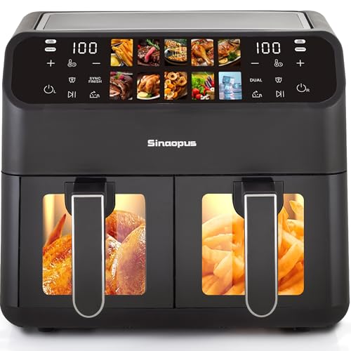Draixcor Air fryer double panier 9 L, vue 1