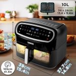 Duronic AF14 10 L, vue 2, en miniature