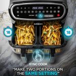Duronic AF24 double panier, vue 3, en miniature