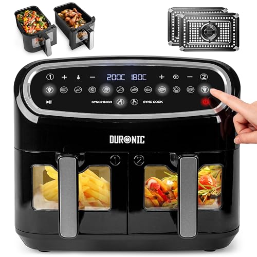 Duronic AF24 double panier, vue 1