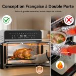 Emphsism Four air fryer 23 L, vue 4, en miniature