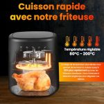 Extralink Air fryer 4,2 L, vue 4, en miniature