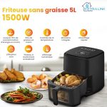 Extralink Air fryer 5 L, vue 2, en miniature