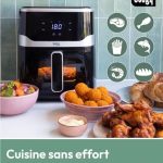 Gadgy Air fryer à fenêtre 5 L, vue 3, en miniature