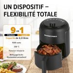 GOURMETmaxx Air fryer 2,3 L, vue 3, en miniature