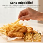 Haimeec Air fryer à fenêtre 6 L, vue 4, en miniature