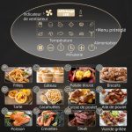 HOMCOM Air fryer 4 L, vue 3, en miniature