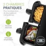 Juskys Air fryer double tiroir 9 L, vue 2, en miniature