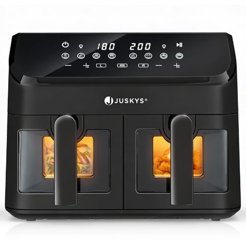 Juskys Air fryer double tiroir 9 L, vue 1