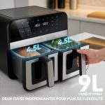 Lehmann LHODF-2490 double compartiment 9 L, vue 4, en miniature