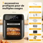 LLIVEKIT Air fryer 12 L, vue 4, en miniature