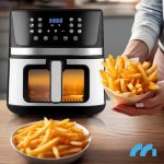 MalTec Air fryer 7 L, 12 programmes, vue 3, en miniature
