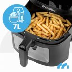 MalTec Air fryer 7 L, 8 programmes, vue 3, en miniature