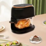 Meelryd Air fryer en verre 4 L, vue 3, en miniature