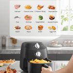 Midea Mini air fryer 2 L, vue 4, en miniature