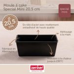 Mini moule à cake Zenker, vue 4, en miniature