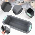 Moules à cake en silicone Techchii (lot de 2), vue 3, en miniature