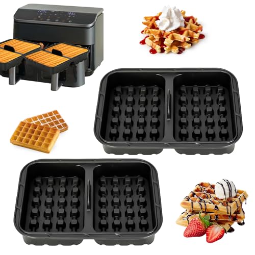 Moules à gaufres en silicone VINATO (lot de 2), vue 1