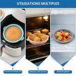 Moules ronds en silicone LONZIKP (3), vue 3, en miniature