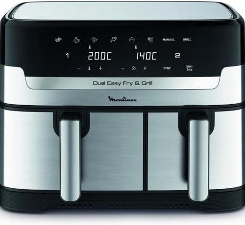 Moulinex Dual Easy Fry & Grill 8,3 L, vue 1