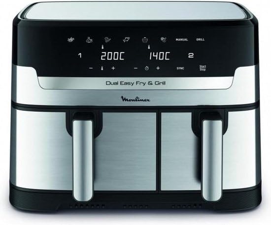 Moulinex Dual Easy Fry & Grill 8,3 L, vue 1