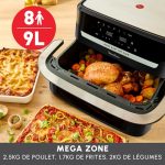 Moulinex Easy Fry Dual Flex 9 L, vue 4, en miniature