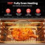 Ortosud Four air fryer 30 L, vue 3, en miniature