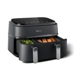 Philips Airfryer 3000 double panier NA352, vue 3, en miniature