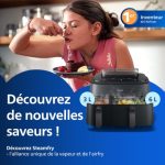 Philips Airfryer 5000 double panier 9 L, vue 3, en miniature
