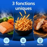Philips Airfryer 5000 panier flexible 9,5 L, vue 3, en miniature