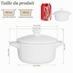 Plat à camembert en céramique Hioph, vue 2, en miniature