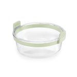 Plat rond en verre Lékué pour air fryer, vue 1, en miniature