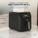Princess SlimFry 8 L, vue 2, en miniature