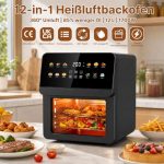 Quiniver Four air fryer 12 L, vue 3, en miniature