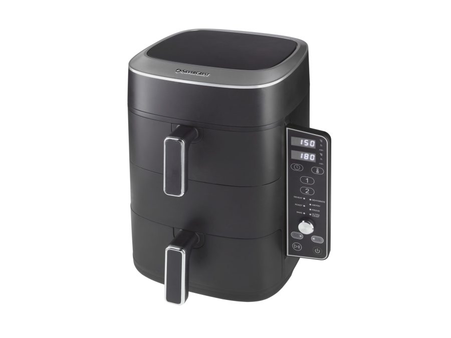 Silvercrest Air fryer 2 zones superposées 9,5 L, vue 1