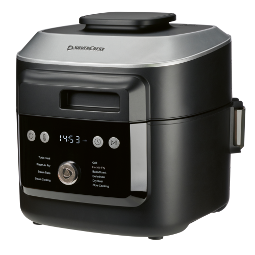 Silvercrest SHFD 1760 vapeur et air fryer, vue 1