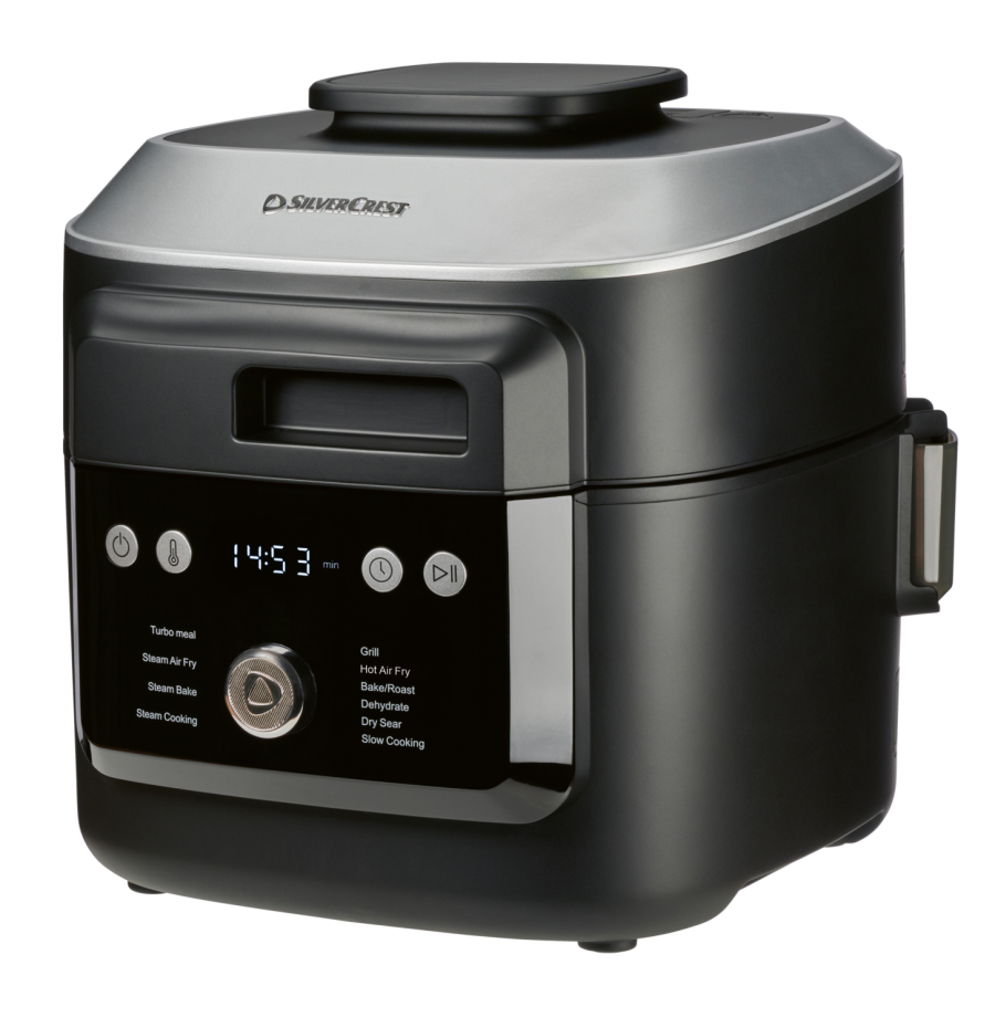 Silvercrest SHFD 1760 vapeur et air fryer, vue 1