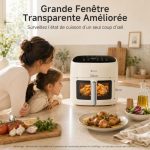 Simplus Air fryer 6,5 L, vue 2, en miniature